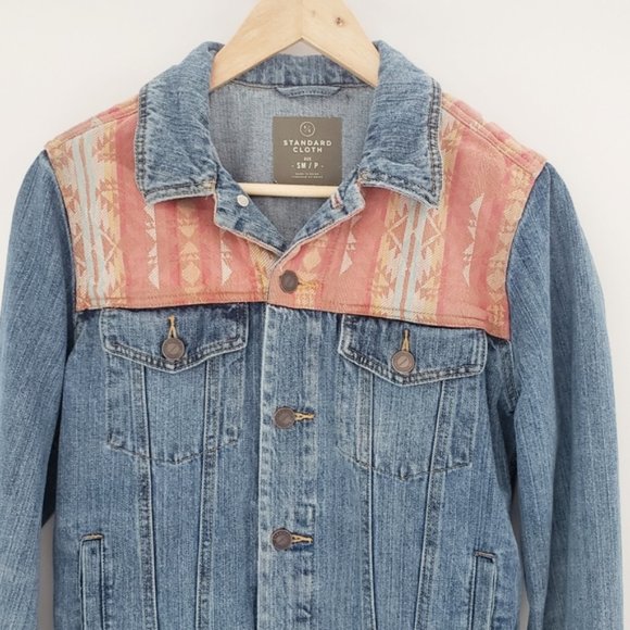 Urban Outfitters Standard Cloth Small Jean Jacket - Picture 3 of 7